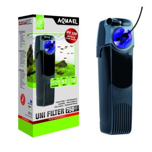 Aquael UNIFILTER UV sisäsuodatin 750 l/h, 4 sterilisoivaa UV-led valoa