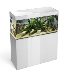 Glossy ST 120 D&N White+Cabinet 260-litraa (Tilaustuote)