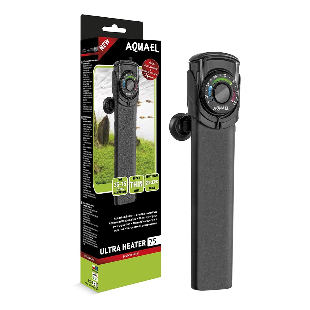 Aquael Ultra Heater 75W - särkymätön akvaarioveden lämmitin (Ultra heater 75W) - Image 3