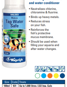 HALOEX 250ml, vedenvaihtoihin