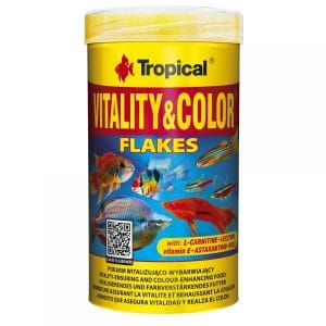 VITALITY & COLOR FLAKE 250ml värejä stimuloiva hiutaleruoka