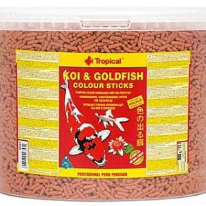KOI & GOLDFISH COLOUR STICKS 11 ltr (900g) ulkoallaskaloille